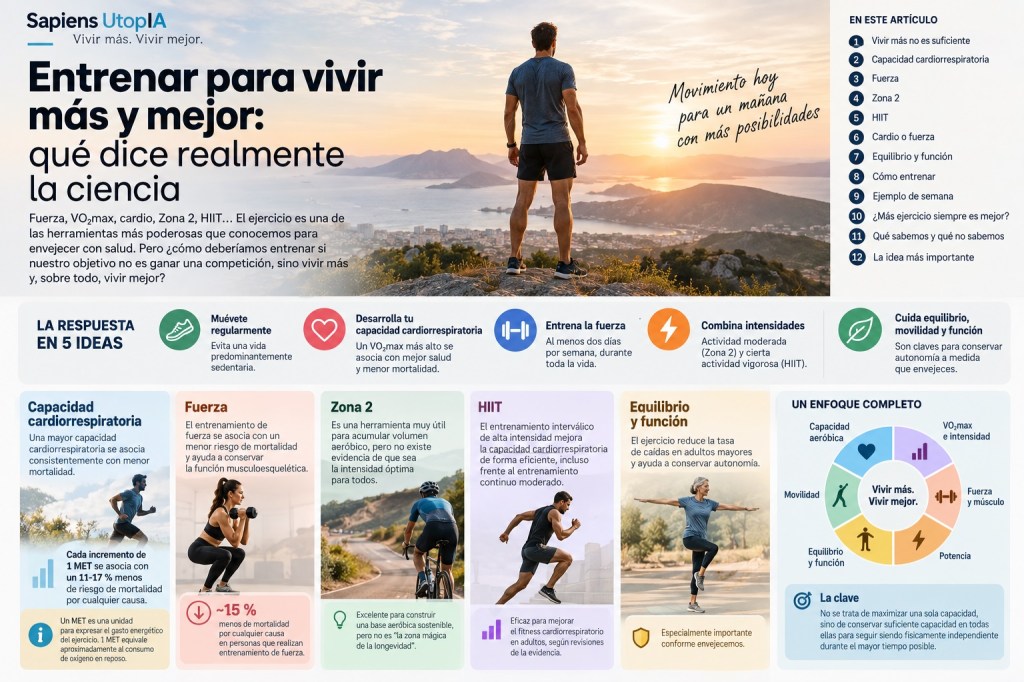 Imagen Entrenar vivir mas y mejor